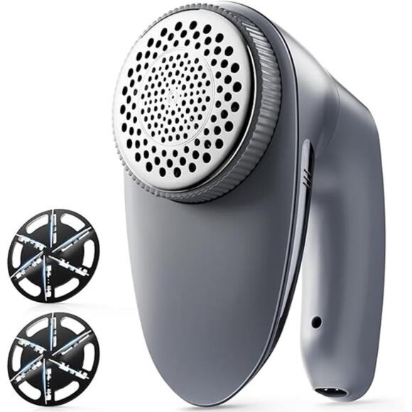Fabric Shaver, Rechargeable Lint Remover Defuzzer Sweater Shaver, Fuzz Remover - Picture 6 of 6
